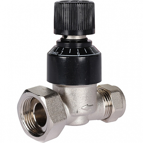 НСУ Насосно-смесительный узел теплого пола STOUT с насосом 1&amp;quot;, UPSO, клапан 30-60°C, байпас, 130мм