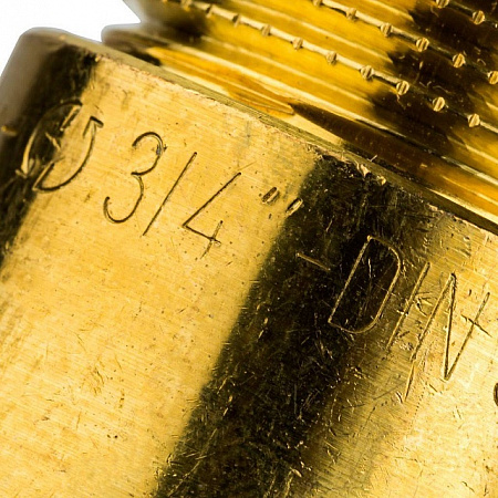 Удлинитель резьбовой латунный STOUT без покрытия 3/4&quot;x25мм ВН
