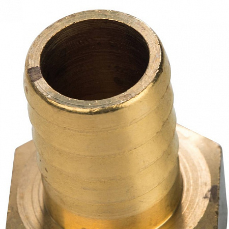 Штуцер резьбовой латунный STOUT без покрытия 3/4&quot;x20мм В