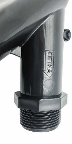 Фильтр дисковый предварительной очистки АКВАТЕК AT-FD-Y пластик 1&amp;quot;, 120 мкм, черный