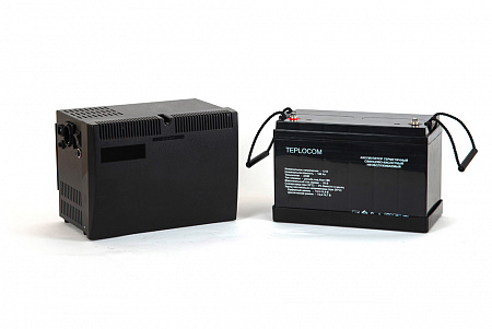 Источник бесперебойного питания TEPLOCOM 300+для систем отопления со встр. стаб.(Line-Interactive)