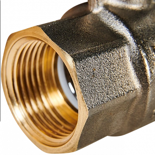 Кран шаровой полнопроходной, ВР/ВР, ручка бабочка 3/4&amp;quot; STOUT