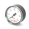 Манометр аксиальный UNI-FITT Ø63-1/4&amp;quot;, 10 бар, горизонтальное подключение