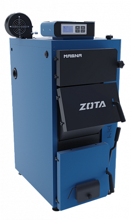 Котел твердотопливный напольный ZOTA MAGNA 26 кВт, одноконтурный, открытая камера