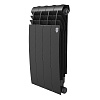 Радиатор биметаллический ROYAL THERMO BILINER NOIR SABLE 500x4 секций, черный (НС-1176311)