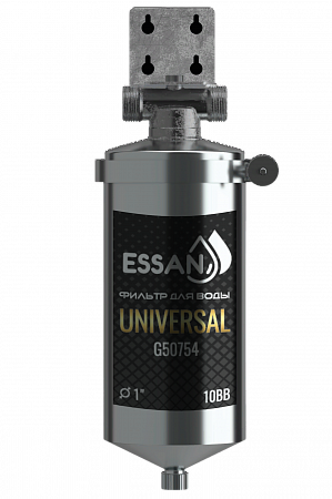Корпус-колба фильтра из нержавейки ESSAN UNIVERSAL горячая и холодная вода 10BB, 1&quot; Н (ПРЕМЬЕР) (8)