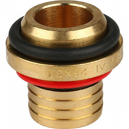 МЦ Тройник переходной цанга для металлопласта STOUT Ø32х26х32
