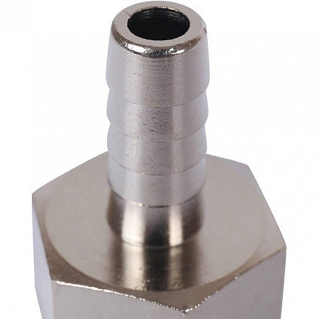 Штуцер резьбовой латунный STOUT никель 1/2&quot;x10мм В