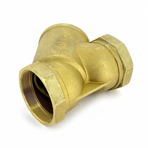 ФГО Фильтр косой грубой очистки ITAP латунный ART 192 4&amp;quot;, 500 мкр, желтый (1920400)