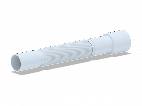 Гофра для сифона гибкая пластиковая стандартная АНИПЛАСТ 40х40/50х11/2&amp;quot;