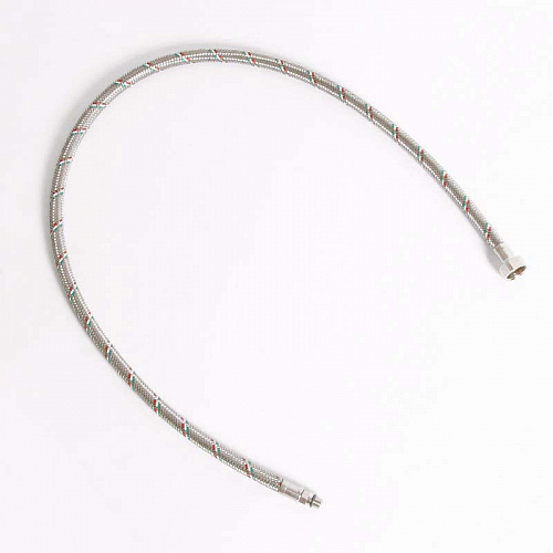Гибкая подводка для смесителя UNI-FITT М10х1 - 1/2&amp;quot;, 100 см, DN 8, оплётка из нерж. стали