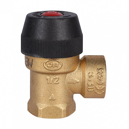 Клапан предохранительный для отопления STOUT 1/2&quot;x1/2&quot; (6 бар) (487.160)