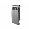 Радиатор алюминиевый ROYAL THERMO BILINER ALUM SILVER SATIN 500x4 секций, серый