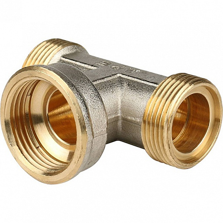 МЦ Тройник резьбовой цанга для металлопласта STOUT Ø20х3/4&quot;х20 В
