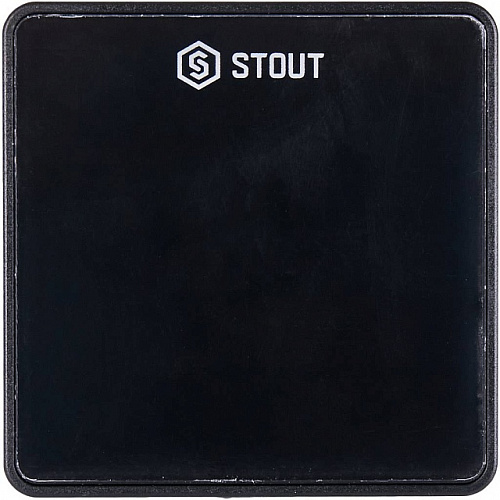 Датчик проводной STOUT комнатный C-7p черный