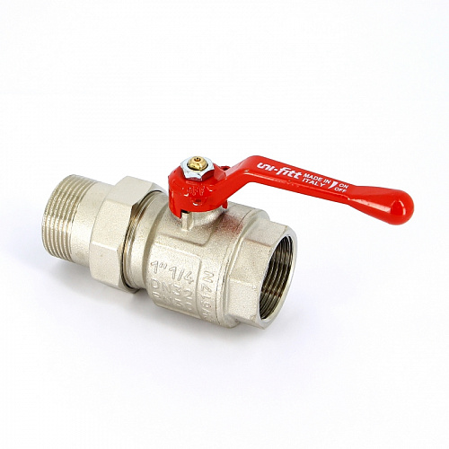 Кран шаровой с американкой UNI-FITT ETALON рукоятка 11/4&amp;quot;