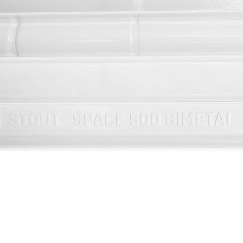 Радиатор биметаллический STOUT SPACE 500х6 секций