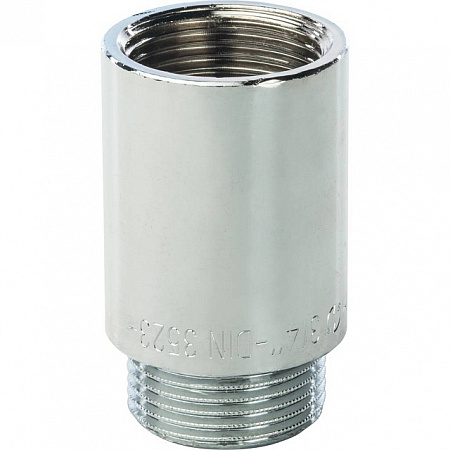 Удлинитель резьбовой латунный STOUT хром 3/4&quot;x40мм ВН
