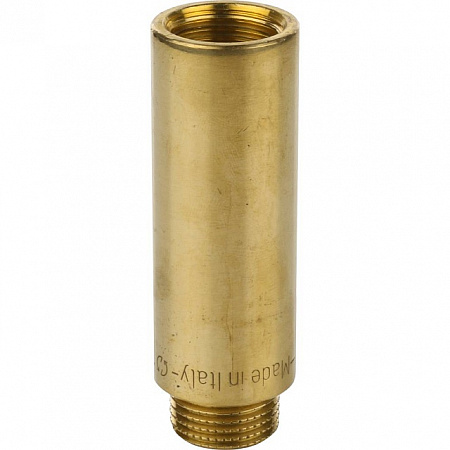 Удлинитель резьбовой латунный STOUT без покрытия 1/2&quot;x70мм ВН