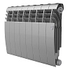 Радиатор биметаллический ROYAL THERMO BILINER SILVER SATIN 350x8 секций, серый (НС-1197130)