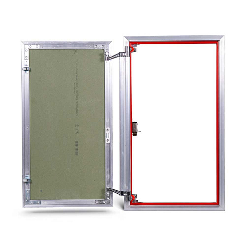 Люк под плитку АЛЮМИНИЕВЫЙ (НАЖИМНОЙ) ПРАКТИКА АТР 40х70