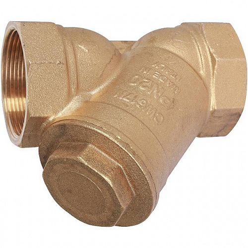 ФГО Фильтр косой грубой очистки STOUT SFW латунный 2&amp;quot;, 500 мкр, желтый