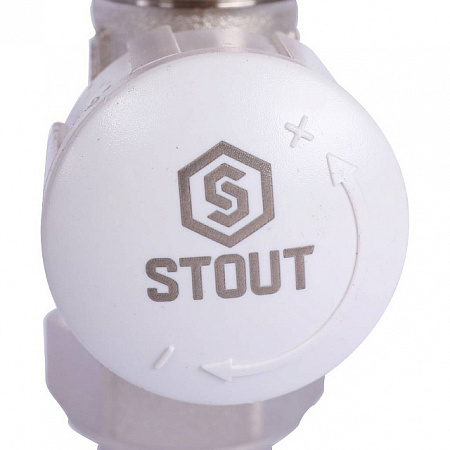 Клапан термостатический прямой STOUT 1/2&quot; х 3/4&quot;ЕК