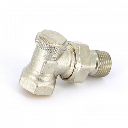 Вентиль обратный угловой UNI-FITT THERMO ВН 1/2&quot; с разъемным соединением, никелир.