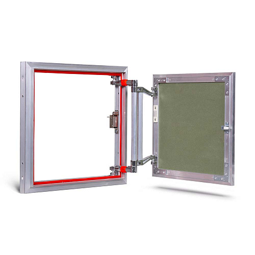 Люк под плитку АЛЮМИНИЕВЫЙ (НАЖИМНОЙ) ПРАКТИКА АТР 40х40