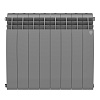 Радиатор биметаллический ROYAL THERMO BILINER SILVER SATIN 500x8 секций, серый (НС-1176319)