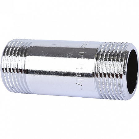 Бочонок резьбовой латунный STOUT хром 3/4&quot;x60мм