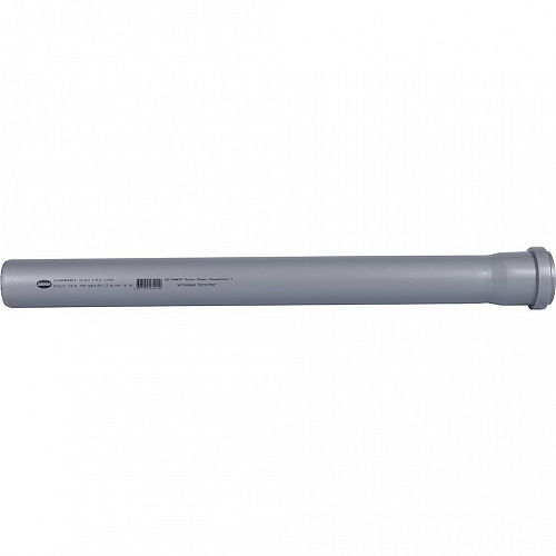 ПВХ Труба SINIKON 50 х 500 мм с раструбом, СТАНДАРТ