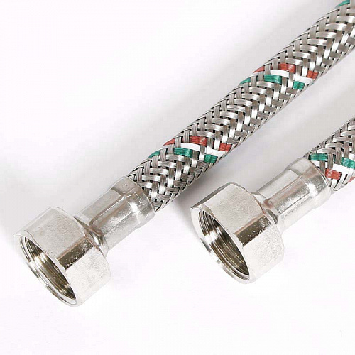 Гибкая подводка UNI-FITT ВВ 1/2&amp;quot;, 180 см, DN 8, оплётка из нерж. стали