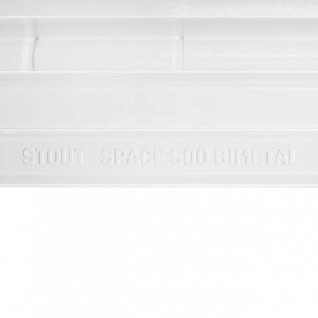 Радиатор биметаллический STOUT SPACE 500х10 секций