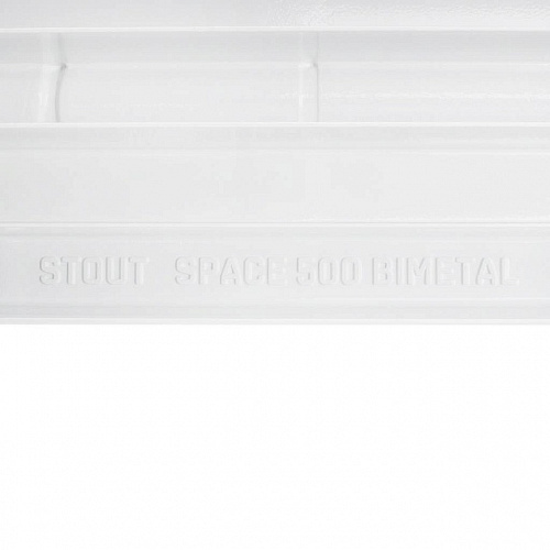 Радиатор биметаллический STOUT SPACE 500х10 секций
