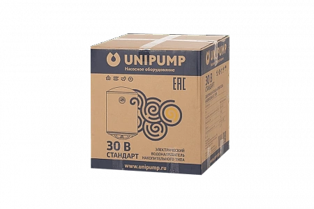 ЭВН Водонагреватель накопительный электрический UNIPUMP СТАНДАРТ 30 В