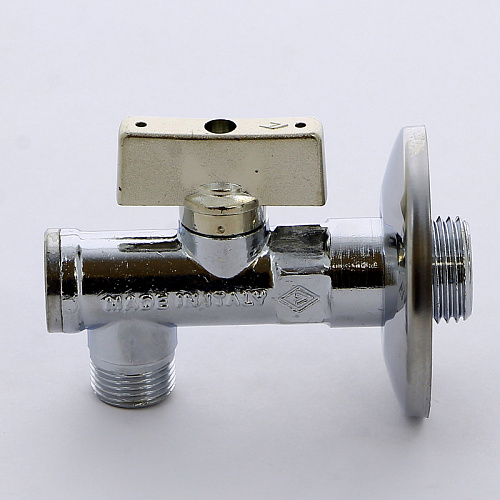 Кран шаровой потребительный угловой BUGATTI MINNESOTA 871 бабочка 1/2&amp;quot;х3/8&amp;quot;, для смесителя с фильтро