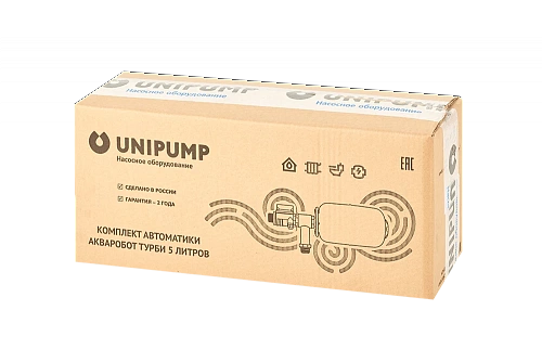 Комплект автоматики UNIPUMP АКВАРОБОТ ТУРБИ с г/а 5л