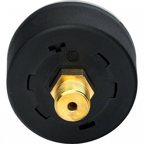 Манометр аксиальный STOUT Ø50-1/4&amp;quot;, 10 бар, горизонтальное подключение