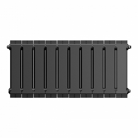 Радиатор биметаллический ROYAL THERMO PIANOFORTE NOIR SABLE 300x10 секций, чёрный (НС-1346055)