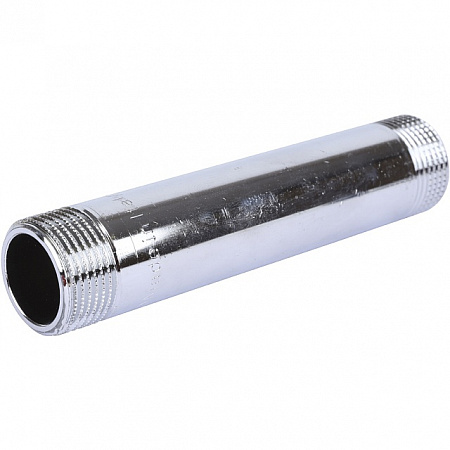 Бочонок резьбовой латунный STOUT хром 3/4&quot;x120мм