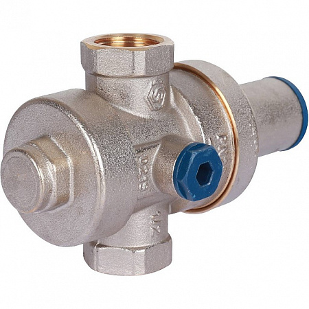Редуктор давления STOUT 1/2&quot; вн/вн PN25 с выходом под манометр