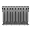 Радиатор биметаллический ROYAL THERMO BILINER SILVER SATIN 500x10 секций, серый (НС-1176315)
