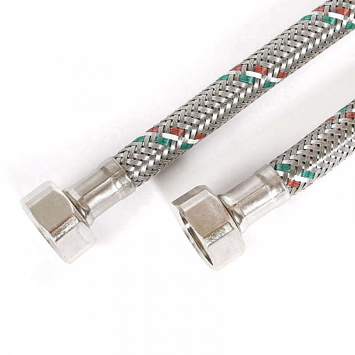 Гибкая подводка UNI-FITT ВВ 1/2&amp;quot;, 200 см, DN 8, оплётка из нерж. стали
