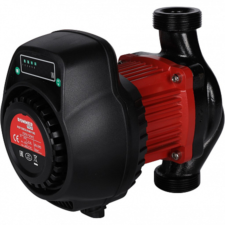 Насос циркуляционный ROMMER ER 25/80-180 с гайками