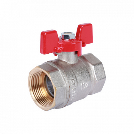 Кран шаровой ROMMER бабочка 1/2&quot; ВВ