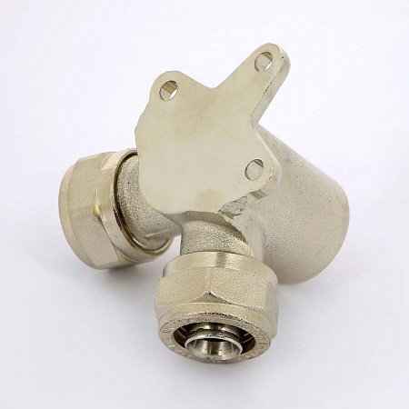 МЦ Водорозетка проходная цанга для металлопласта UNI-FITT Ø16х1/2&quot; В