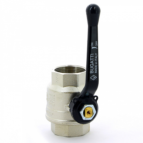 Кран шаровой BUGATTI OREGON 300 рукоятка алюминиевая 11/2&amp;quot; ВВ, полнопроходной