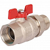 Кран шаровой с американкой STOUT бабочка EPDM 11/4&amp;quot;