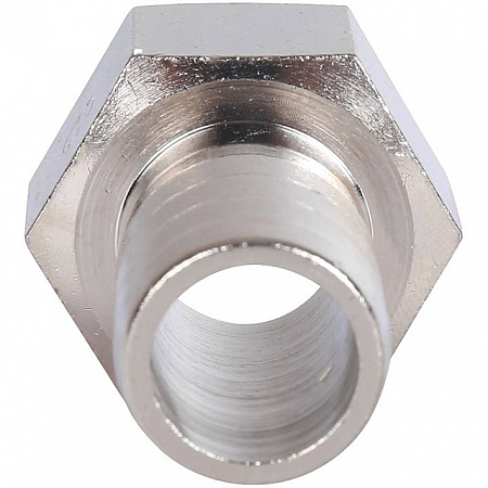 Штуцер резьбовой латунный STOUT никель 3/4&quot;x20мм В